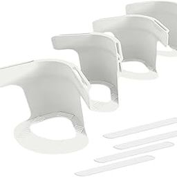 UJEAVETTE 4X Sheet Holders Easy Setup Lock Clips for All Sheet Sizes Restless Partners White-picture-12
