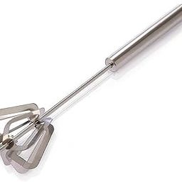 Home BrilliantStainless Steel Hand Mixi - Handy churner/Hand Valona/Hand S.S Churner/Lassi Maker/Butter Milk/Milk Shake/Tadakaa Daal/Cocktail/Sarabat Maker/Cold Coffe at Home (Silver)-22