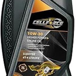 Cellforce 10W30 Synthetic Engine Oil for Bikes & Scooters 1 Litre, BS VI Ready, JASO MA2-image-83