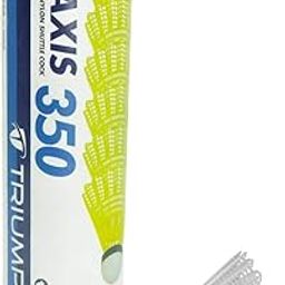 TRIUMPH Nylon Badminton Shuttlecocks, White Badminton Shuttlecock Pack of 6, Stable and Sturdy High Speed MAXIS-350i Badminton Shuttles, Training Shuttlecock for Indoor and Outdoor Sports-picture-29