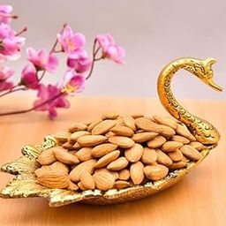 LABHCART Metal Decorative Bowl Urli Table Accents - Gold Metal Swan Shape Urli Bowl for Home Decoration, Gift Item, and Table Decorative Showpiece-image-50