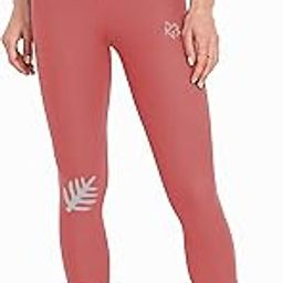 RGB Women's Capri Leggings - Stylish Polyester 3/4 Yoga Pants-Leaf-image-88