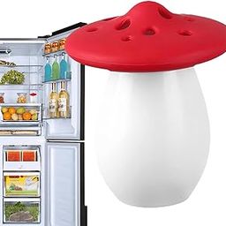 Divik Fridge Odor Absorber Container Holder Mushroom Shape Baking Soda Holder For Fridge Deodorizer Smell Remover Fridge Deodorizer Refrigerator Odor Eliminator (No Soda) (1Pcs)-17