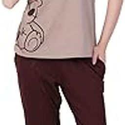 Women's Premium Cotton Print Night Suits – Comfortable & Stylish Pajama Set with Pockets-image-29