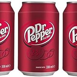 Dr.Pepper Carbonated Soft Drink Original Flavour, 330 ml Can, Pack of 3 (From UK)-picture-29