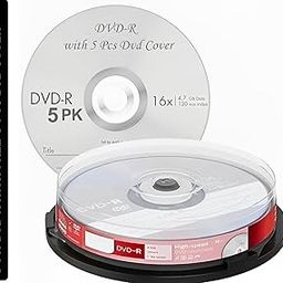 Premium Brand Blank DVD-R 4.7 GB 16X Professional Disk (Pack of 5 Disk)-picture-18