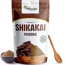 99HERBS Pure Shikakai Powder 100g | Organic Hair Conditioner & Cleanser | Acacia Concinna for Hair Growth & Care | Natural Hair Pack for Men & Women-image-32