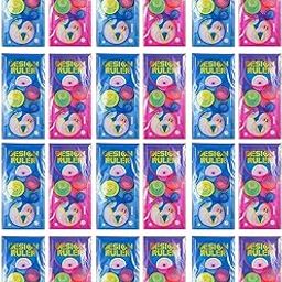 Asera Birthday Return Gifts For Kids Party Designer Ruler For Return Gifts For Birthday For Kids Adults Return Gifts For Kids In Bulk Kids Gift Items Birthday, Multi color (Set of 24)-19