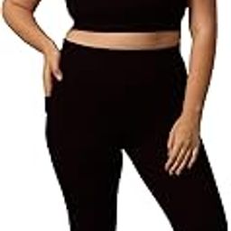 Women's Medium Impact Quick Dry Racerback Sports Bra and High Waist Ankle Length Leggings Set-picture-23