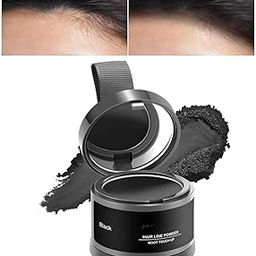 CRADIAX Natural Hairline Powder, Hair Shading Sponge Pen, Hairline Shadow Powder Stick, Quick Root Touch-Up Eyebrow Stamp Root Cover Up Hairline Black Root Touchup 4gm For Women And Men-image-94
