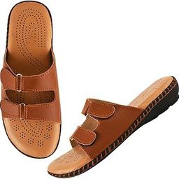 TRYME Doctor Slippers for Women Orthopedic Diabetic Non Slip Lightweight Comfortable Extra-Soft Slippers for Girls & Women-image-25