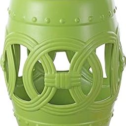 JONATHAN Y TBL1022H Lucky Coins 16" Chinese Ceramic Drum Garden Stool Bohemian, Coastal, Cottage, French Country, Traditional, Transitional for Living Room, Garden Room, Patio, Matte Green-image-47