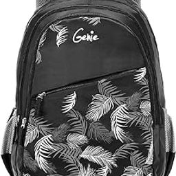 Lush 36 litres Black School Backpack for Girls (19 inch, 3 Compartments, Water Resistant)-image-23