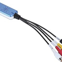 UniMarket® 1 Way Video Capture Card, VCR/DVD Receiver, High Definition Gaming Capture Card, 4 Channels for Video Capture AV Video to USB Computer'-2