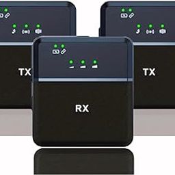 MOCKING BIRD SX9 Wireless Microphone for PC/iPhone, All Smartphones & Camera Collar mic (2 Microphones 1 Receiver) Ultra-Long Life 360 ° Noise Reduction HD Radio Double vlog/Live/Video Recording.-image-85