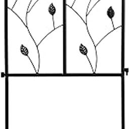 LOOM TREE® Garden Fence Panel Lawn Tall Picket Edging for Dogs Door Metal Border Edging | Yard, Garden & Outdoor Living | Garden Fencing | Fence Panels-image-77