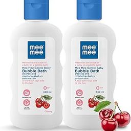 Mee Mee Baby Body Wash | Pk of 2 (400ml Each) With Cherry & Fruit Extracts | Tear-Free Formula | Moisturizes and Soothes Skin | Natural Head to Toe Baby Mild Bubble Bath Dermatologically Tested-image-44