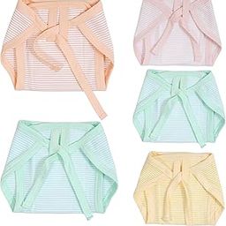 0-3|3-6|6-9 Months Infant|Baby Girls and Boys Soft Washable Reusable Triple Layer hosiery Padded Nappies|Langot|Cloth Diaper|absorbent|u shaped|essentials-picture-15