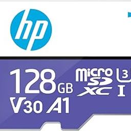 HP Micro SD Card 128GB with Adapter A1 U3 V30 (Purple), (HFUD128-MX330)-3