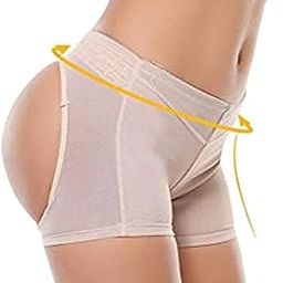 Women Butt Enhancer Panties, Butt Shaper Panties for Your Perfect Curves, Stretchable Plus Size Butt Lifter Shapewear Suitable for All Outfits, Natural Butt Lifter Panties for Women Nude-image-13