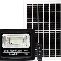 hardoll Solar Flood Light 60W with Remote Control Cool White 5M Wire Length Replaceable Battery & Waterproof Solar Outdoor Home Garden Light(Pack of 1)-image-66