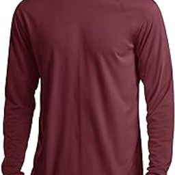 Men's Long Sleeve Shirts UPF 50+ UV Sun Protection Athletic Shirts for Hiking Running Workout Rash Guard-image-37