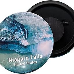 dhcrafts Fridge Magnet United States Niagara Falls Glossy Finish Design Pack of 1 (58mm)-image-56