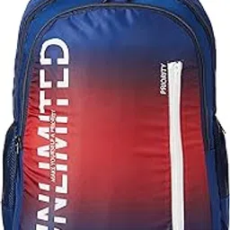 priority Go Getters 007 Unlimited 32 litres Blue Polyester College Bag | Standard Backpack for Boys & Girls (25279), Large-picture-23