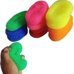 ZOKCY®(Pack of 12 Pcs) Nylon Plastic Bartan Juna for Dish Wash/Cleaning Multipurpose Scrubber Brush pad/Scratch Proof Kitchen Juna Utensil/Nylon Plastic Scrubber Juna for Kitchen/Pans-image-19