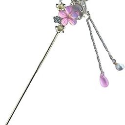 ZUGAD Hair Accessories For Women Juda Hair Stick Cute Accessories For Girls Metal Stick Hair Bun Accessories For Women Korean Accessories For Women Metal Hair Bun Pin Pearl Bun Juda Stick (Multicolor)-image-86