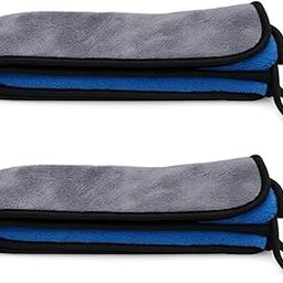 EarthyShine Microfiber Cleaning Cloth- Thick Lint & Streak-Free, Multipurpose Cloths for Car/Bike Cleaning, Office, Kitchen, Home Cleaning and dusting Cloth (Pack of 2)-image-73