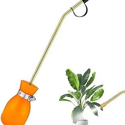Silicone Powder Sprayer - Manual Diatomaceous Earth Duster - Garden Spray Bottle With Long Brass Nozzle/Cap - Multi-Purpose Applicator for Gardening Pest Control-23