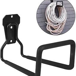 POGOL Garden Hose Hanger, Heavy Duty Wall Mounted Watering Holders, Portable Irrigation Pipe Holder Hook Water Holder, Reel Universal Hanger Mount Metal for Hose, Reel, Ladder Bicycle- (1- Pcs)-image-71