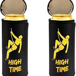 Outer Woods Beer Can Cover fot 500 ml Cans with Zip Cap | Keeps Cool for up to 3 Hours | Insulated Beer Can Cooler Sleeve | Beer Cooler (High Time, 2)-image-44