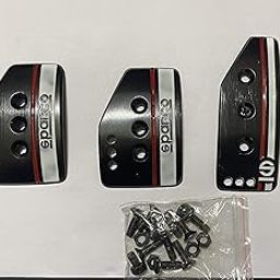 AUTO MT SPARCO Paddle kit Set CAR Clutch Brake Accelerator PAD SPARCO Paddle kit for All Cars VEHCILES Direct (SPARCO Black Paddle KIT Set)-picture-22