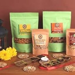 VegOChef's Medium Health Hamper with all Healthy Vegan Muesli/Chaat/Savories/Vegan Mithais with Zero Dairy/Zero Preservatives-image-33