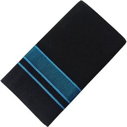Regular Black colour dhoti Sky Blue colour border, Shaparimala munde or dhoti-image-57