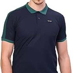 Men's Slim Fit Colorblock Polo Neck Matpiq T-Shirt with Quick Dry, Anti-Microbial Properties - Pack of 2-picture-24