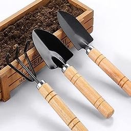 EarthyGifts 3-Piece Gardening Tool Set Small Size – Durable Hand Tool Kit for Home Gardening-picture-14