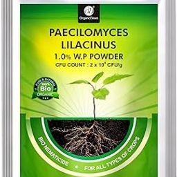 OrganicDews Paecilomyces lilacinus (2x10^8 CFU/g) Bio Nematicide (1 Kg) for Seeds and Garden Plants - Against Various Nematodes 1 Kg-image-21