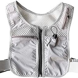 Enakshi® Running Vest Bag Running Gear Breathable Chest Pack Mobile Phone Chest Bag Gray|Sporting Goods | Fitness Running & Yoga | Clothing & Accessories | Safety & Reflective Gear-image-27