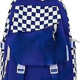 SRZ School Bag College Bag Backpack for women Travel bag Polyester Trendy Stylish Backpack Drawstring Embroidery-image-36