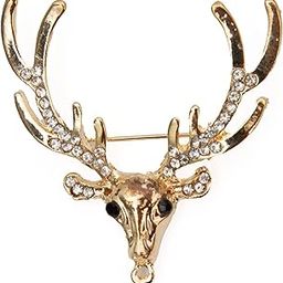 Golden Deer Lapel Pin-image-12