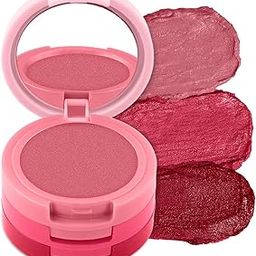 RENEE Glam Stack 3-In-1 Lip & Cheek Tint - Pink 4.5g - 3 Shades in 1, Rich Creamy Natural Seamless Finish, Smooth & Blendable Formula - Travel Friendly, Quick & Easy to Use-26