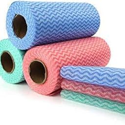 Net Kitchen Musts - Washable and Reusable - 2 Ply Kitchen Printed Tissue/Towel Paper Roll - Washable and Reusable- 1 Roll (140 Pulls Per Roll)- 60 GSM-image-69