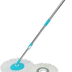Esquire 360° Bucket Spin Mop Stick (Blue) with an Additional Refill-image-96