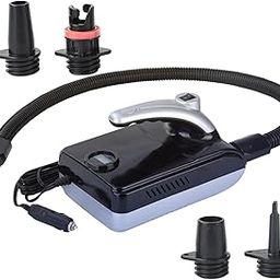 MERISHOPP® 12V 20PSI Digital Electric Air Pump Inflator for Outdoor Paddle Board |Sporting Goods | Water Sports | Stand Up Paddleboarding-image-74
