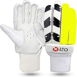 Cutx Cricket Batting Gloves Right Hand Gloves School 2.0 Gloves (Green, Youth)-image-82