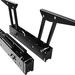 Lift Up Coffee Table into Dining Table Space Saving Hardware Mechanism Hinges with Hydraulic Soft Closing System-image-11