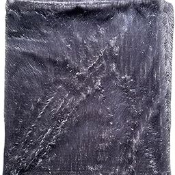 Quago Fur Fabric Unstitched Super Soft Cloth for Baby Photoshoot, Soft Toys Making, Art and Craft, Dress Material, Decoration etc. (1 Mtr, 60 Inch Pana) (Grey)-image-41